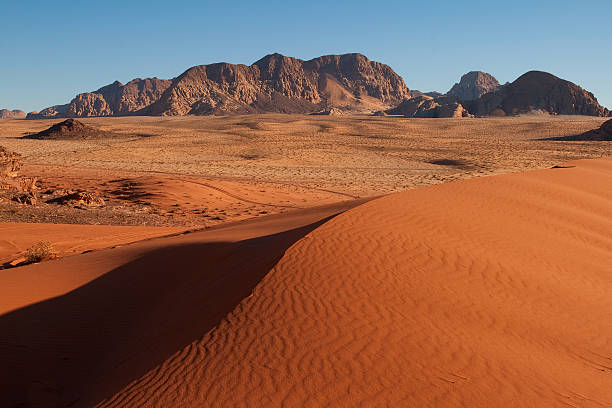 istock Sand-dunes in Wadi-Rum desert. 95002537