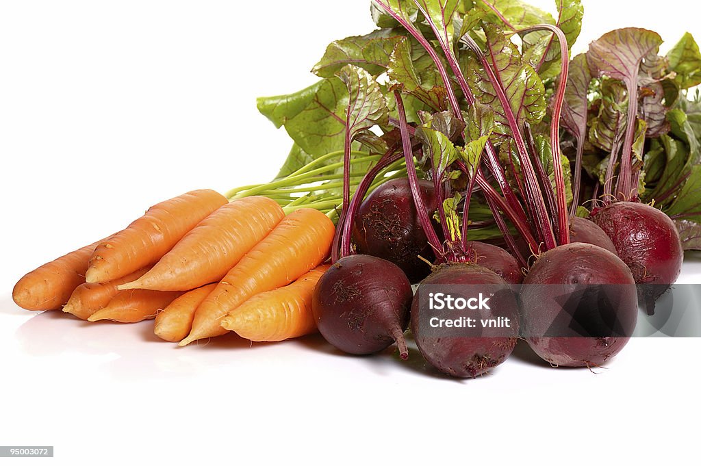 beet&carrot  Baby Carrot Stock Photo