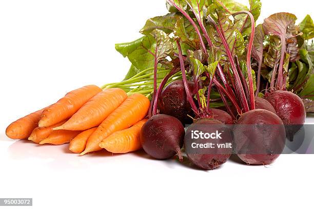 Beetcarrot Stock Photo - Download Image Now - Baby Carrot, Beet, Bunch