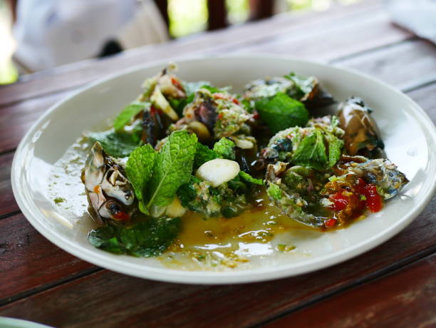istock Pickled Crab with Spicy Salad 950035764