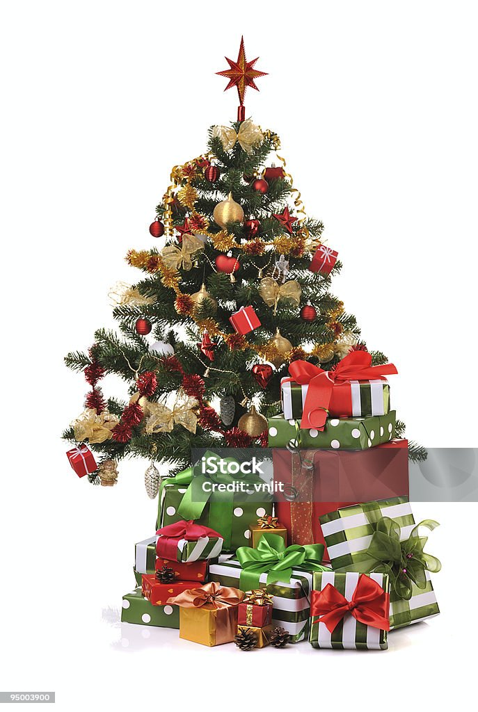 Natale Abete - Foto stock royalty-free di Albero