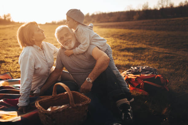 istock Picnic with my grandparents 950040164
