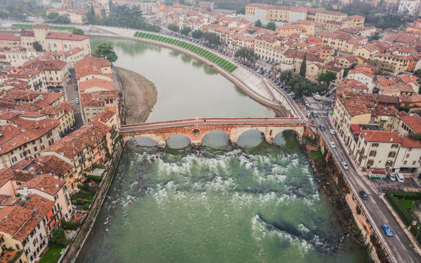 istock Aerial view of Ponte Pietra 950046296