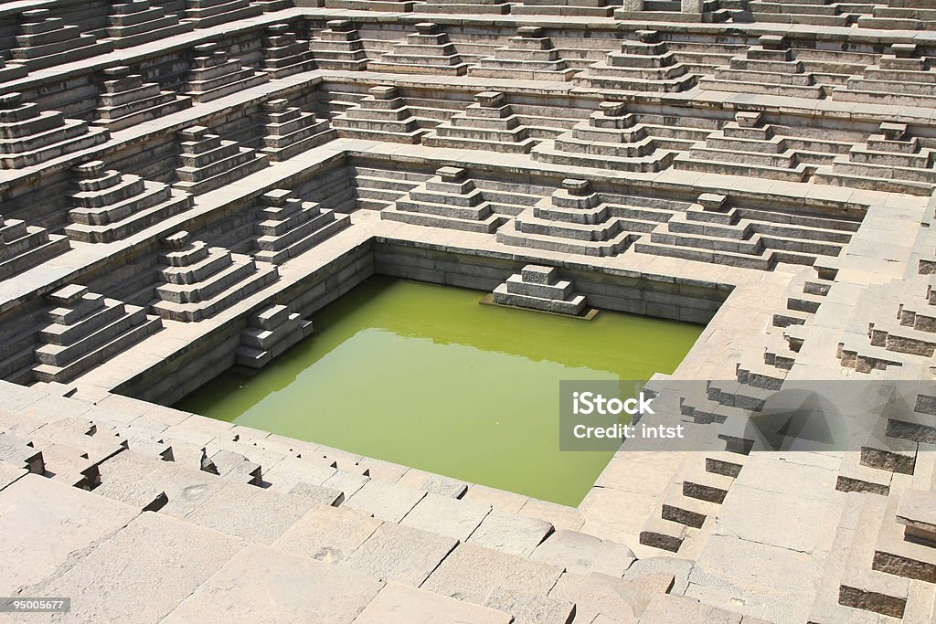 Templo piscina de água - Foto de stock de Abstrato royalty-free