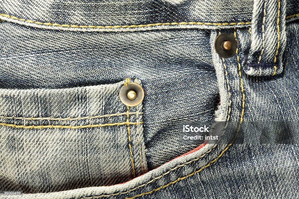 Tasca di Jeans - Foto stock royalty-free di Abbigliamento