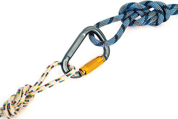 istock carabiner and rope 95007508