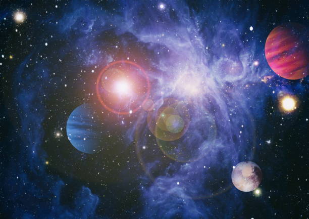 istock planets, stars and galaxies in outer space showing the beauty of space exploration. Elements furnished by NASA 950084756
