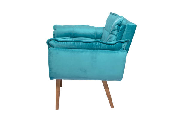 istock armchair. Modern designer chair on white background. Texture chair. 950094438