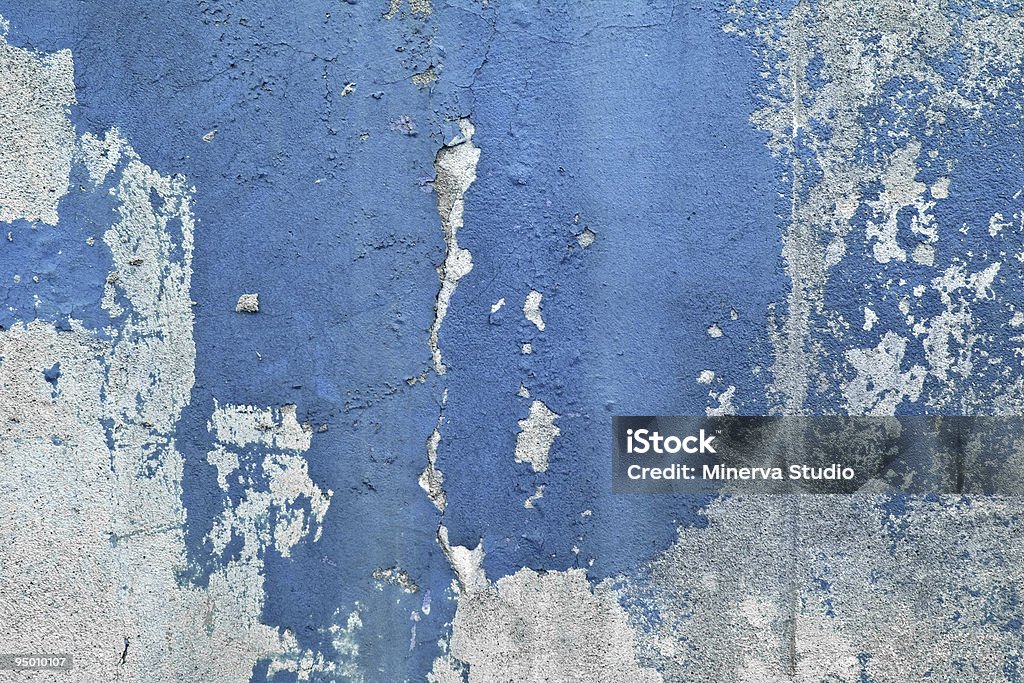 Muro di cemento grunge - Foto stock royalty-free di Abbandonato