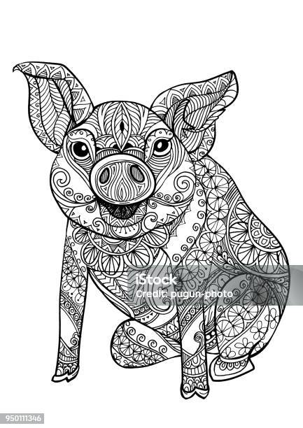 Vector Hand Drawn Stock Illustration - Download Image Now - Abstract, Agriculture, Animal