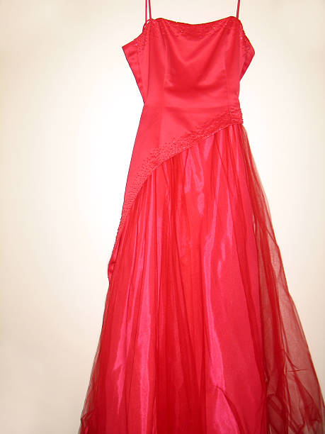red prom dress