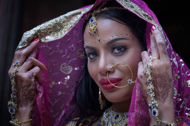 istock Beautiful Bride Wearing Traditional Clothing 950118594