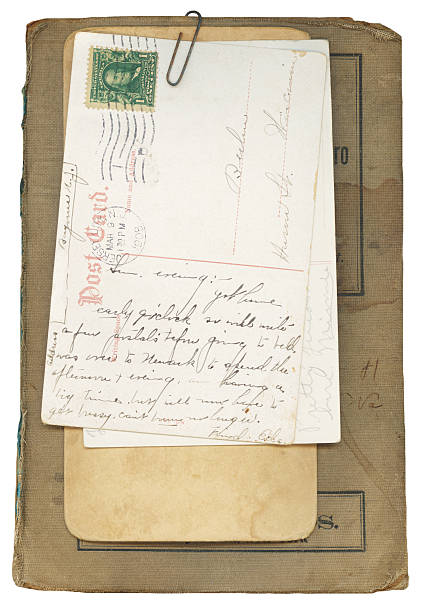 istock Antique Book and Postcards 95012612