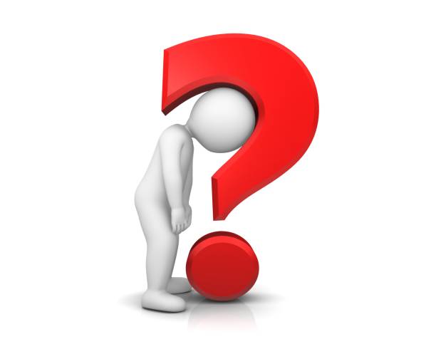 istock worried person sad uncertain people burnout man with question mark 3d red interrogation point asking sign punctuation mark isolated on white background 950127950
