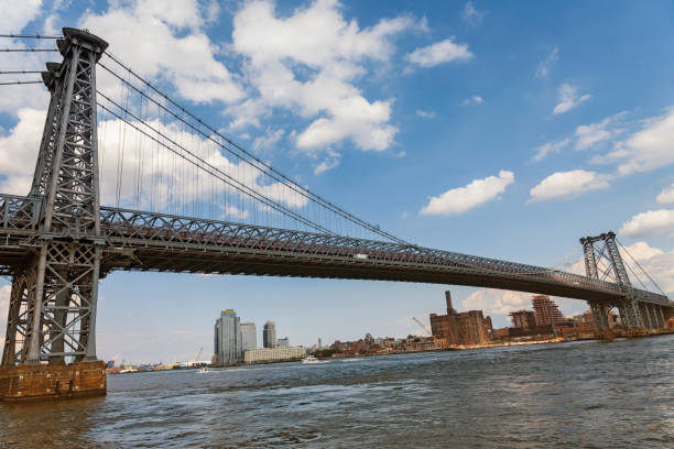 istock Williamsburg Bridge from the East River Park 950130888