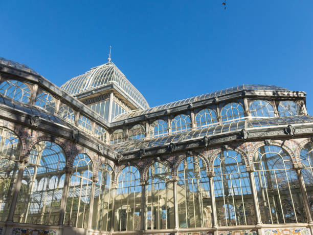 istock Crystal Palace (Palacio de cristal) in Retiro Park,Madrid, Spain. 950135766