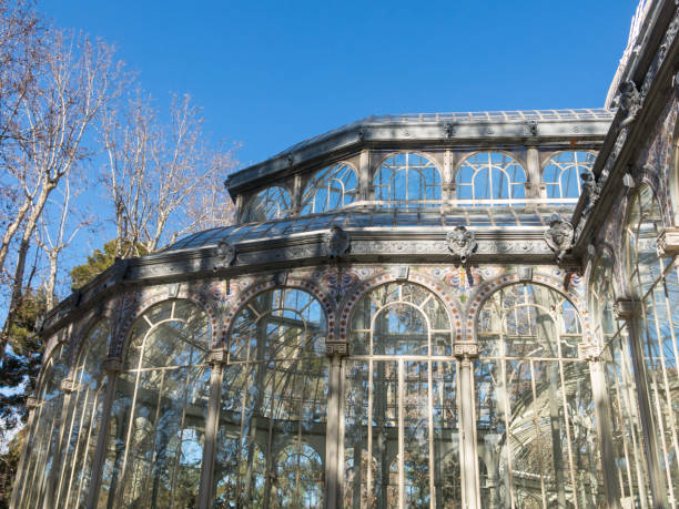 istock Crystal Palace (Palacio de cristal) in Retiro Park,Madrid, Spain. 950135802