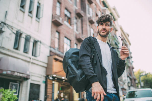 istock Handsome guy on the street 950145046