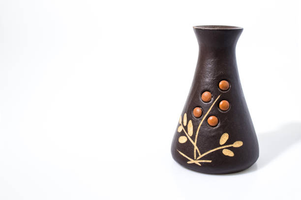 istock Decorated african centerpiece in a white backgorund composition 950148076