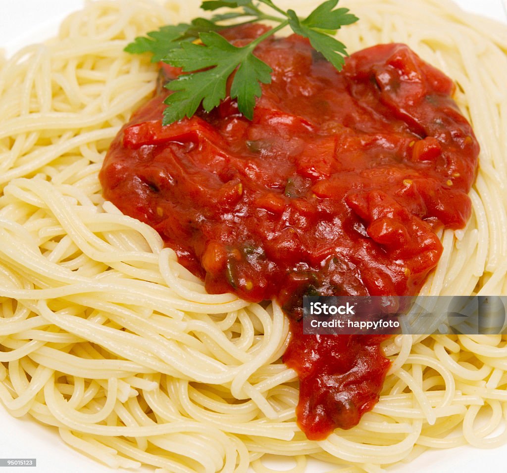 spaghetti - Foto stock royalty-free di Cena