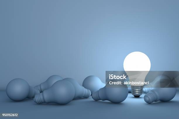 Light Bulbs Stock Photo - Download Image Now - Light Bulb, Inspiration, Ideas