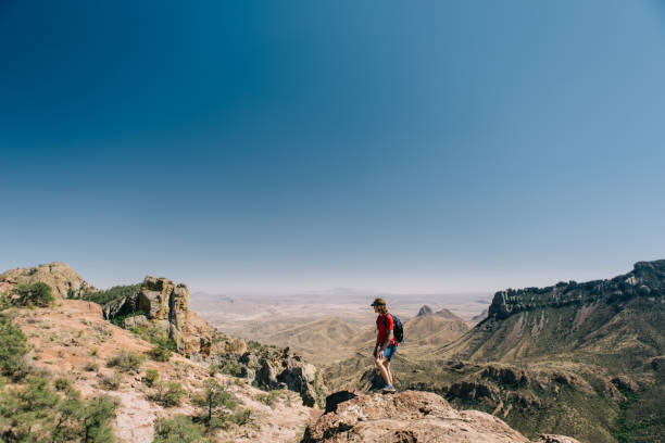 istock Man Standing on Rock Overlook 950166960