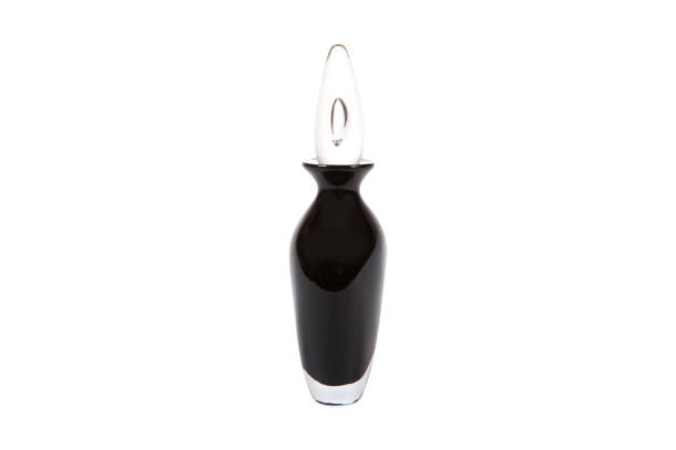istock Elegant glass vase isolated on a white background (glass, empty, vase) 950183250