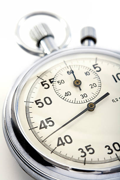 istock closeup of a stopwatch 95018416