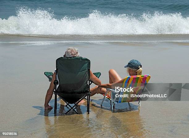 Enjoying The Jersey Shore Stock Photo - Download Image Now - Atlantic Ocean, Beach, Breaking Wave