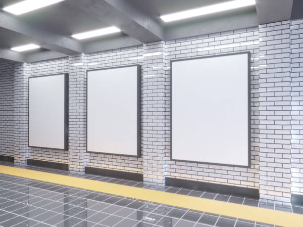 istock large poster at metro station 3d illustration signboard,  space,  station,  subway,  template,  three,  underground 950186376