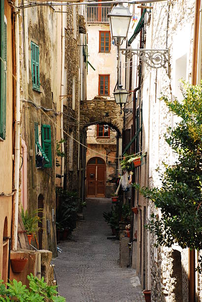 istock Street in Badalucco 95019030
