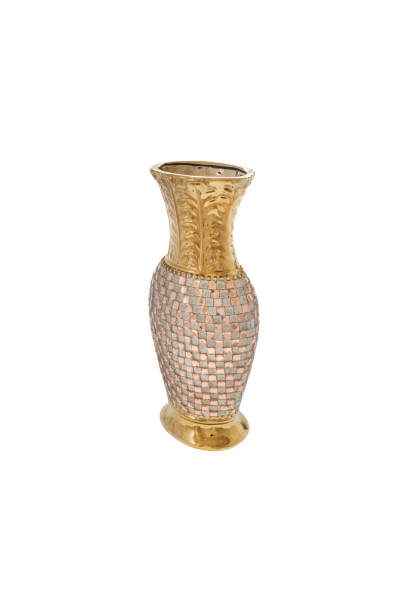 istock Elegant vase isolated on a white background (glass, empty, vase) 950190666