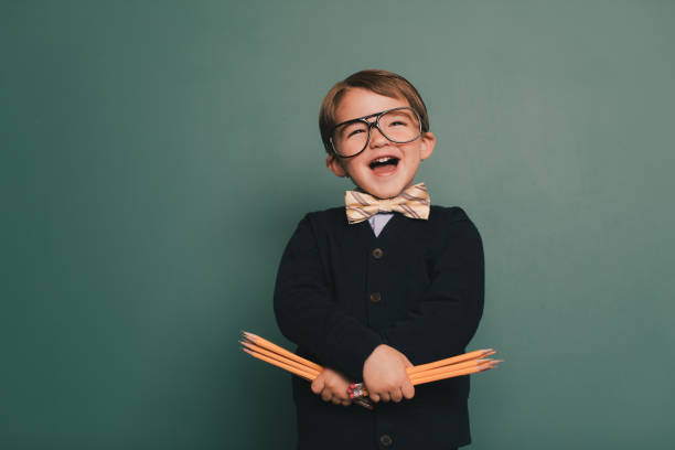 istock Young Nerd Boy with Happy Smile 950193002