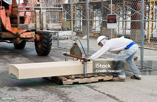 Balancing The Capstone Stock Photo - Download Image Now - Adult, Balance, Bending Over