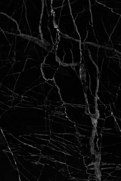 istock Black marble patterned texture background. abstract natural marble black and white for design. 950200512
