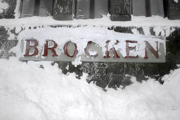 istock Snow at the german Brocken mountain 95020087