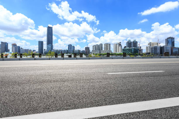 istock asphalt road and urban building landscape 950201334