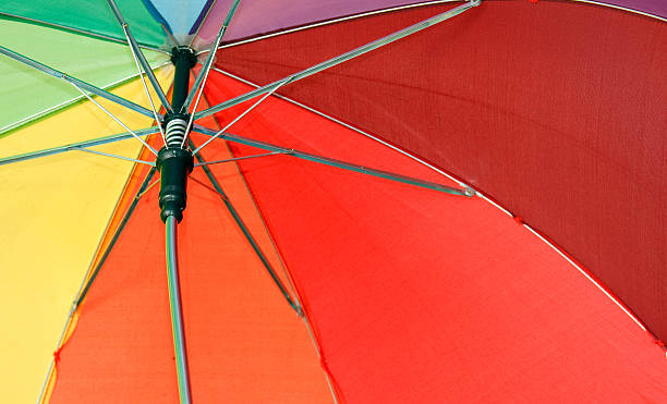 istock Umbrella in rainbow colors 95020285