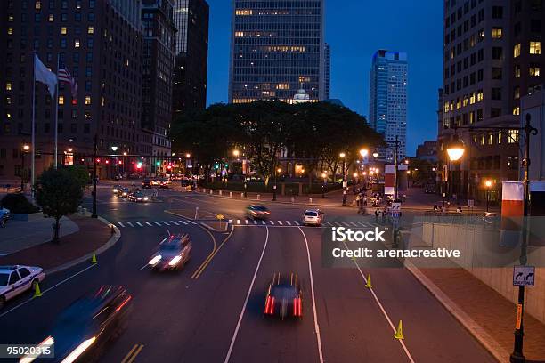 Estação Do Centro Da Cidade De Hartford Tac - Fotografias de stock e mais imagens de Connecticut - Connecticut, Hartford - Connecticut, Noite