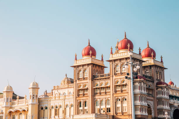 istock Mysore Palace historical architecture in Mysore, India 950205078