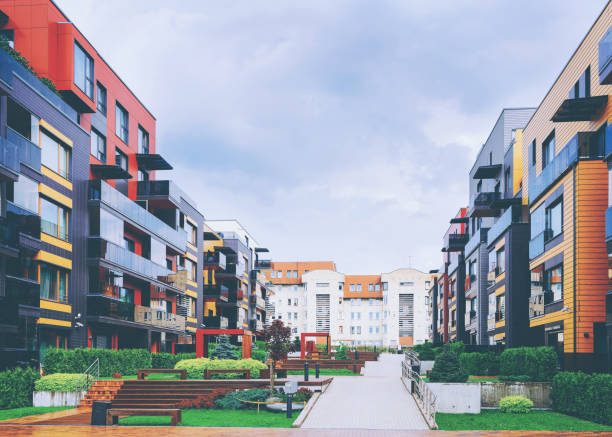 istock Complex of European residential buildings 950210706
