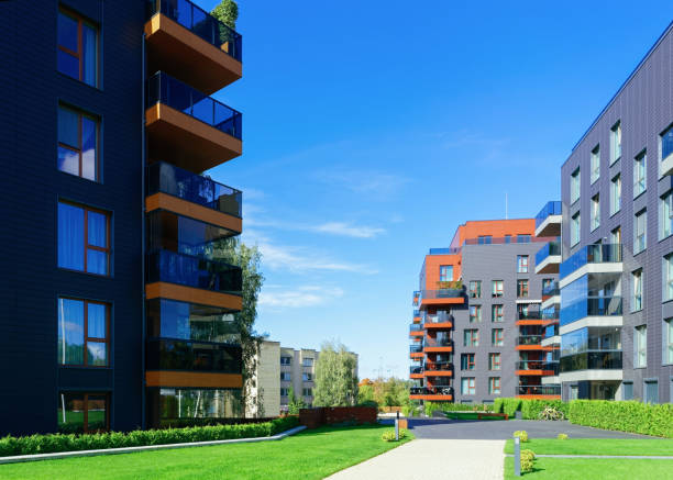 istock European Modern residential quarter 950210812