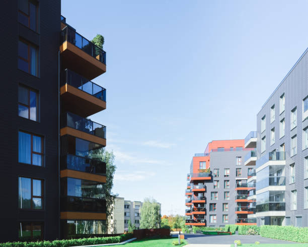 istock European apartment residential building complex 950210818