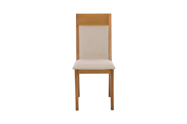 istock Wood chair. Object isolated of white background 950218726