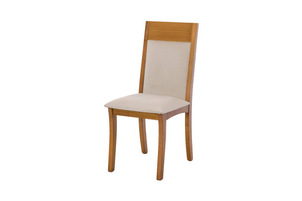 istock Wood chair. Object isolated of white background 950219532