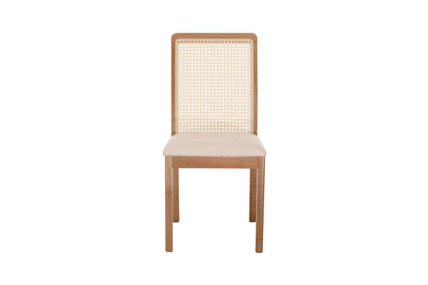 istock Wood chair. Object isolated of white background 950219562