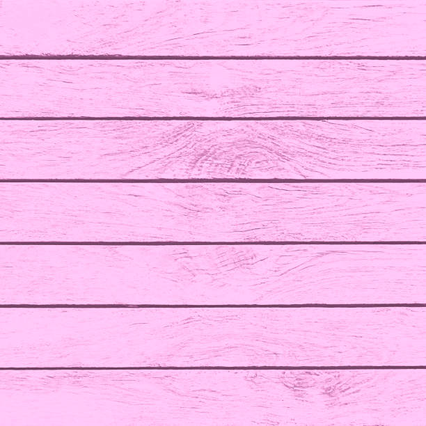 istock Pink wood plank texture for background 950237598