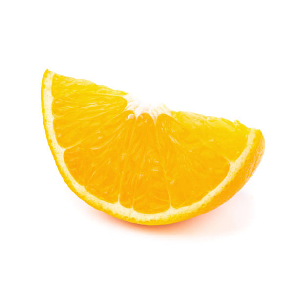istock Orange and orange slices isolated on white background 950248836