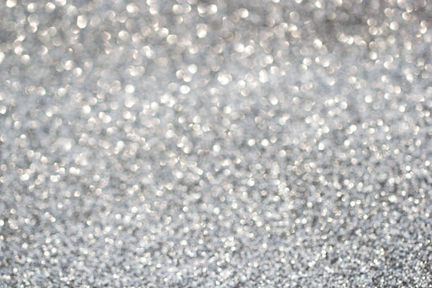 istock Silver gray sparkle glitter for Christmas background 950249948