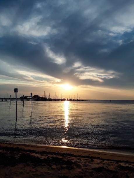 istock Sunset on Mobile Bay, Alabama Pier 950250688